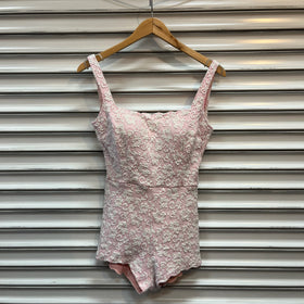 Vintage Sea Lure Pink Floral Swimsuit