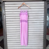 Ralph Montenero for Blanche Pink Lace Nylon Nightgown