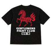 GFC Year of the Horse HEAVYWEIGHT Short Sleeve T-Shirt Sage Black