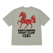 GFC Year of the Horse HEAVYWEIGHT Short Sleeve T-Shirt Sage