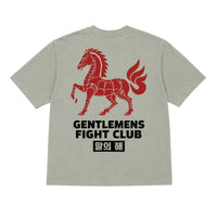 GFC Year of the Horse HEAVYWEIGHT Short Sleeve T-Shirt Sage
