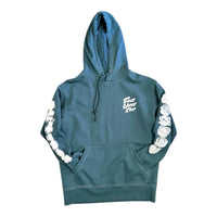 East West Script Poppies + Roses Hoodie