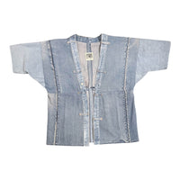 Easy Jacket - Petite Long #15.1 - Short Sleeve Selvedge Denim