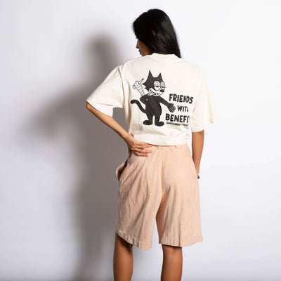 GFC 'Friends With Benefits' HEAVYWEIGHT Tee Creme