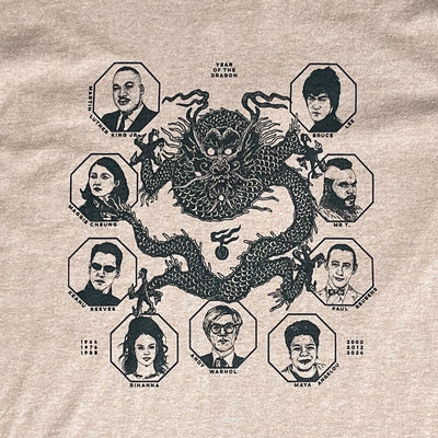 East West x Adam Villacin - Year of The Dragon Tees