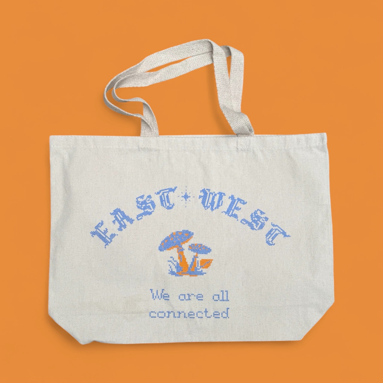Mushroom Tote Bag - Natural
