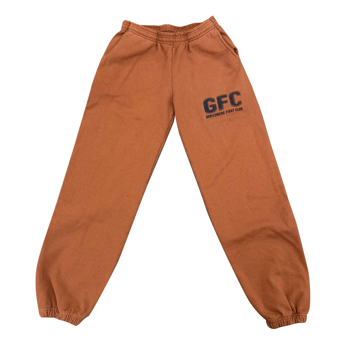 GFC BEHIND THE GLASS Sweatpants Chestnut 14oz Heavy Fleece PRINTED