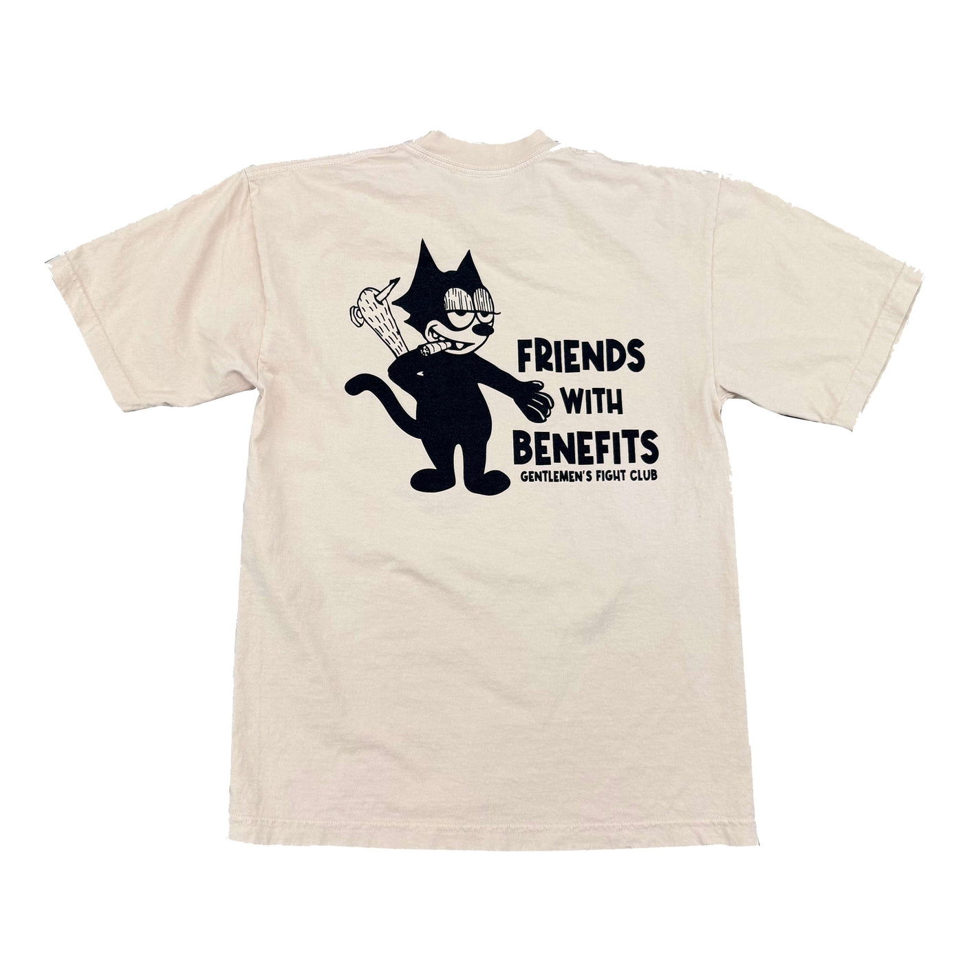 GFC FRIENDS WITH BENEFITS Heavyweight Short Sleeve Shirt Beige