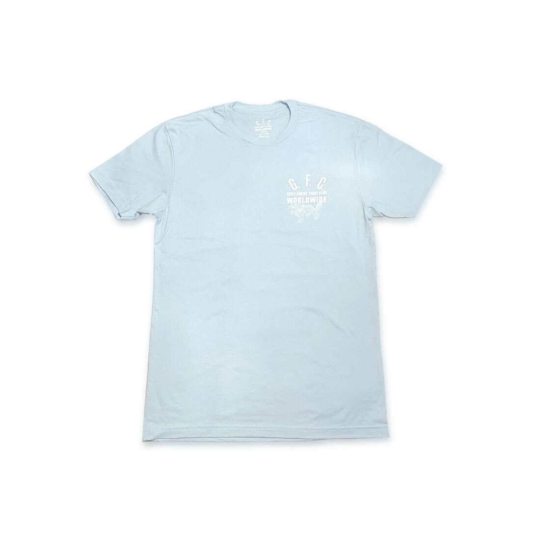 GFC Worldwide LIGHTWEIGHT Short Sleeve Tee Light Blue
