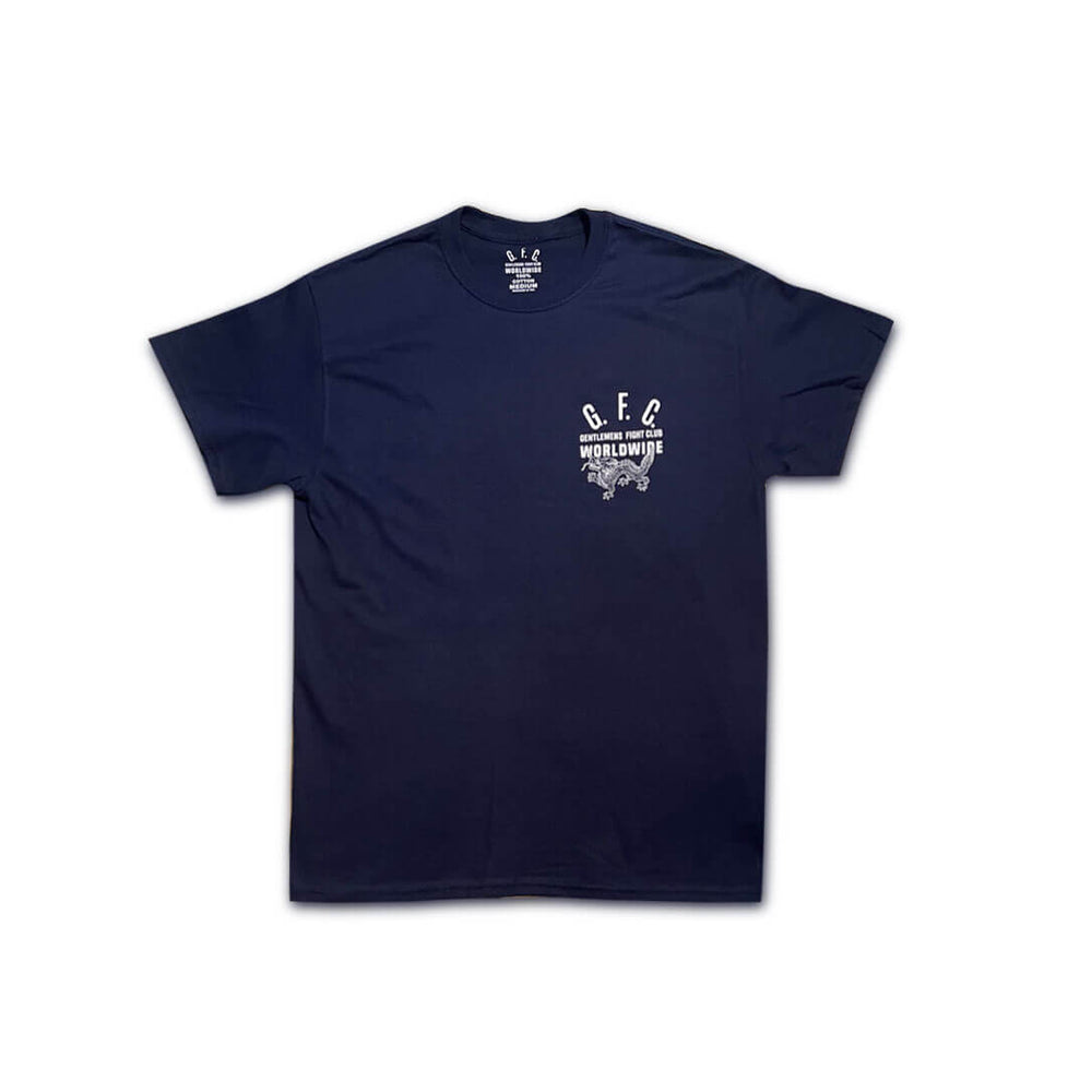 Fight Club ロゴ Tシャツ ネイビー Fight Club ロゴ Tシャツ ネイビー