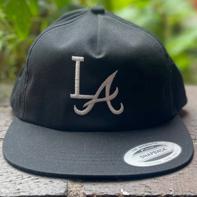 GFC LA/ATL Snapback Hat Black