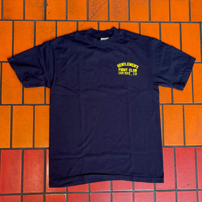 HLP HEAVYWEIGHT VAN NUYS Short Sleeve T-Shirt Navy
