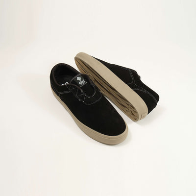 Opus Honey Slip on -  Black Cream Suede