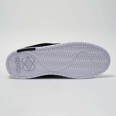 Standard Mid Cup -  Black White Suede
