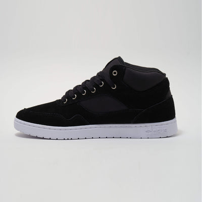 Standard Mid Cup -  Black White Suede