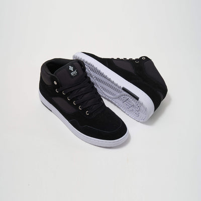 Standard Mid Cup -  Black White Suede