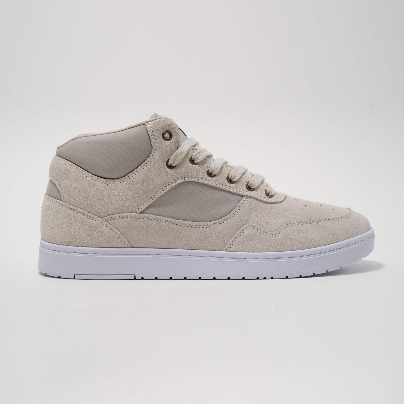 Standard Mid Cup -  Cream White Suede