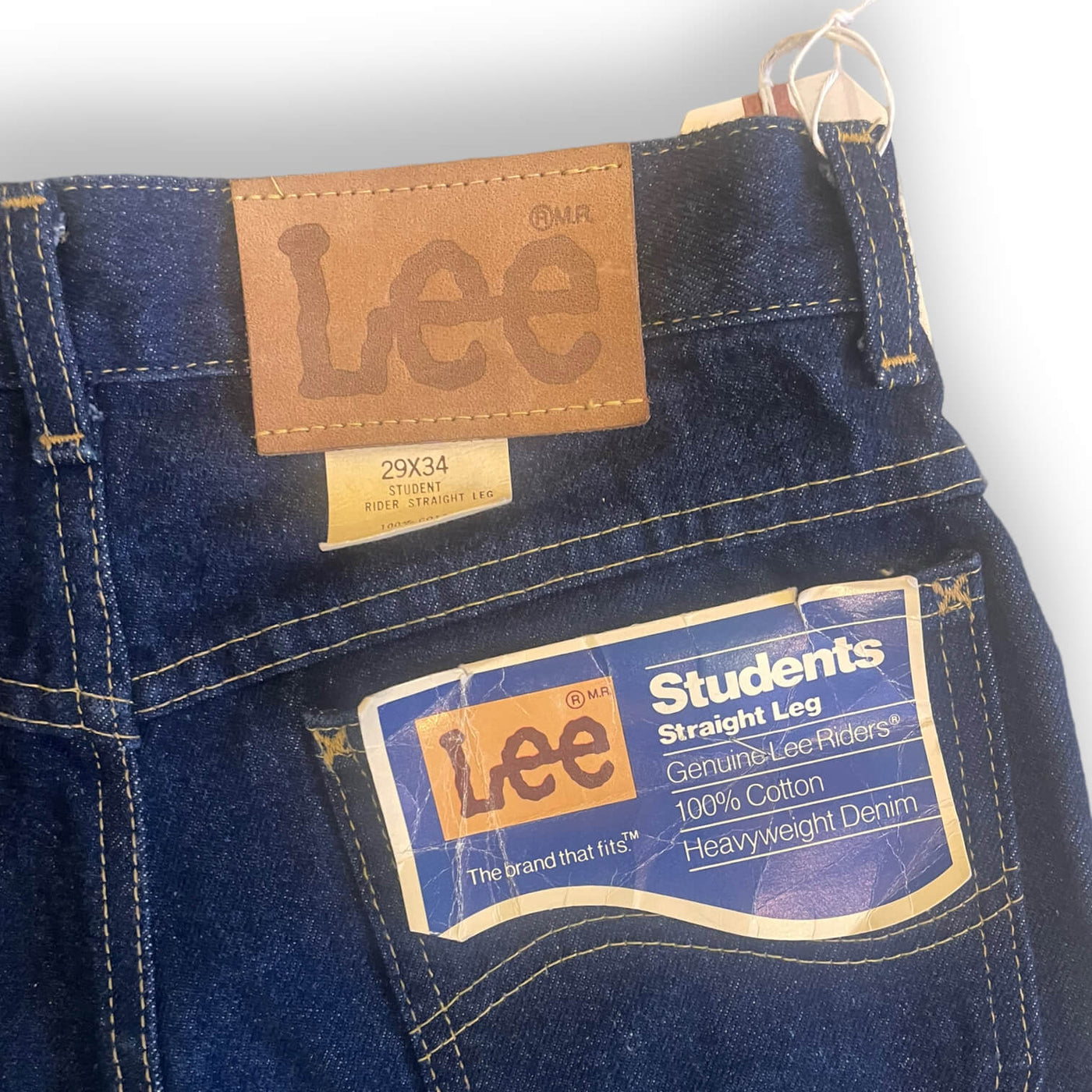 Deadstock Lee Rider - Student Straight Leg