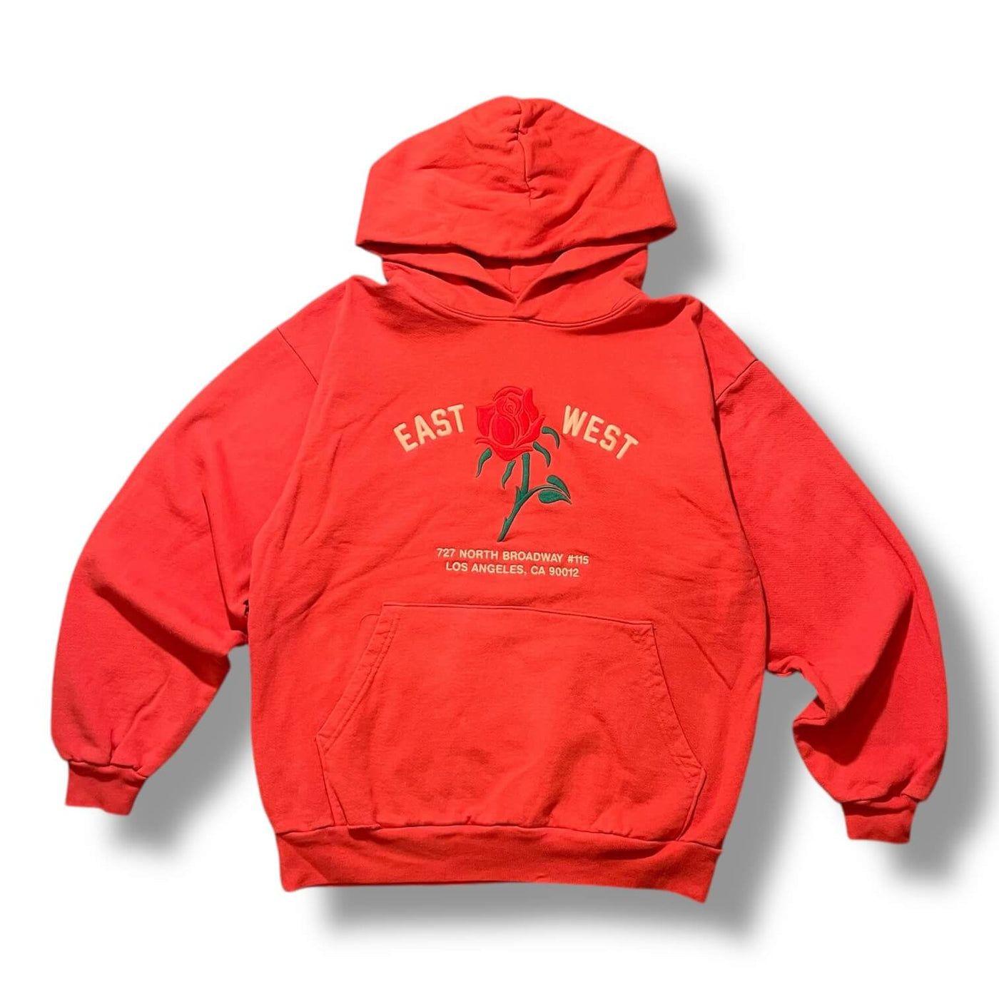 Rose Hoodie  - Red