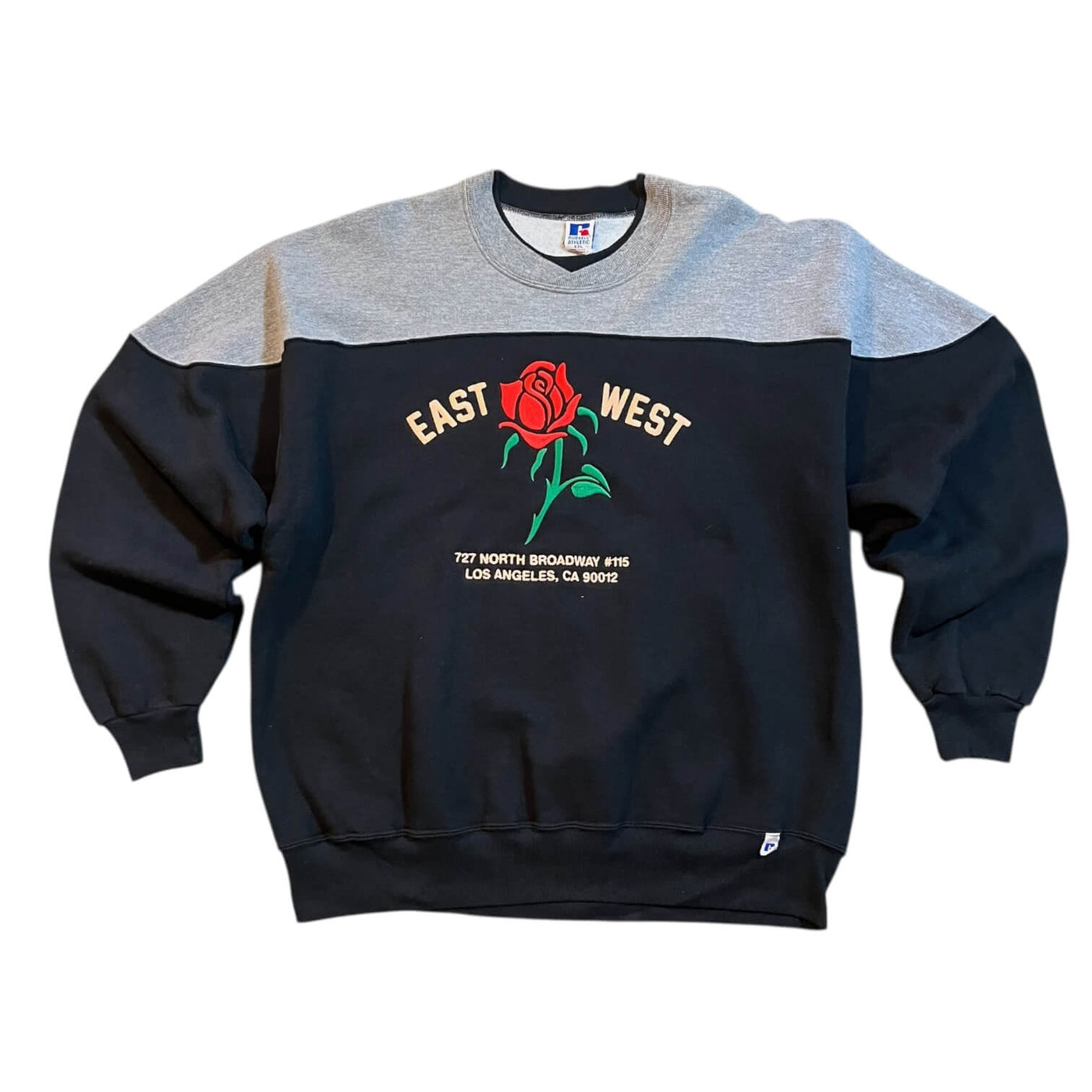 East West Rose Sweatshirt #10.4 Grey/Black XXL