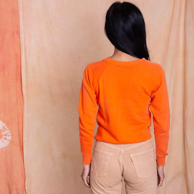 East West Rose Sweatshirt #7 Orange XXS