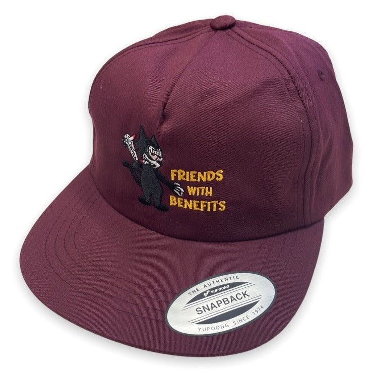 GFC 'Friends With Benefits' Snapback Hat Maroon