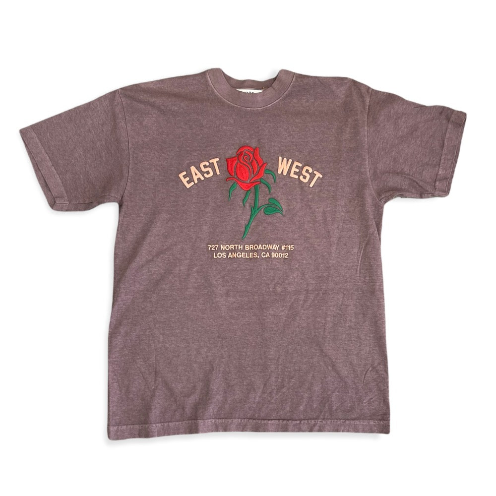 East West Rose Tee - Dusty Mauve